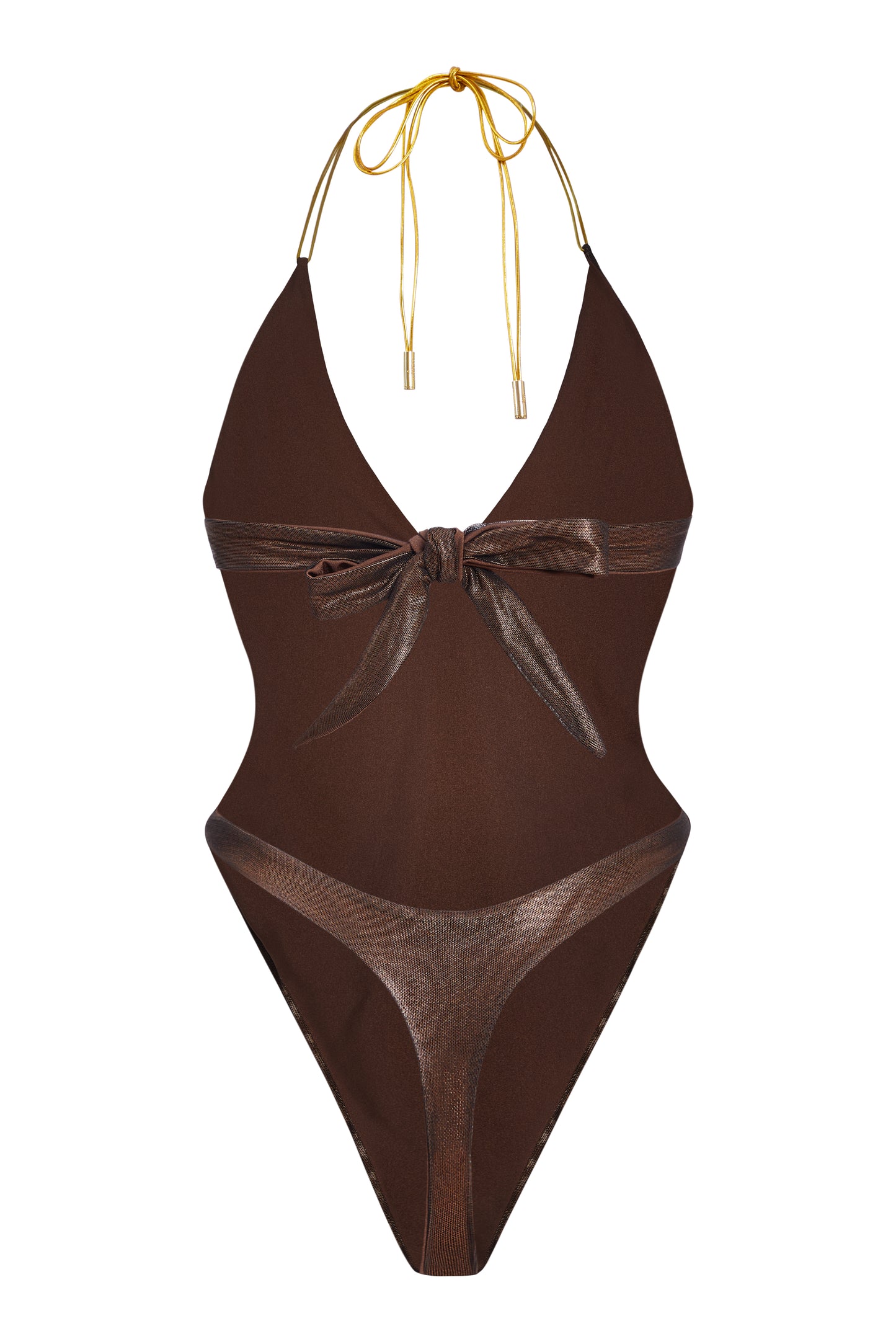 Bronze/Chocolate Reversible Monokini