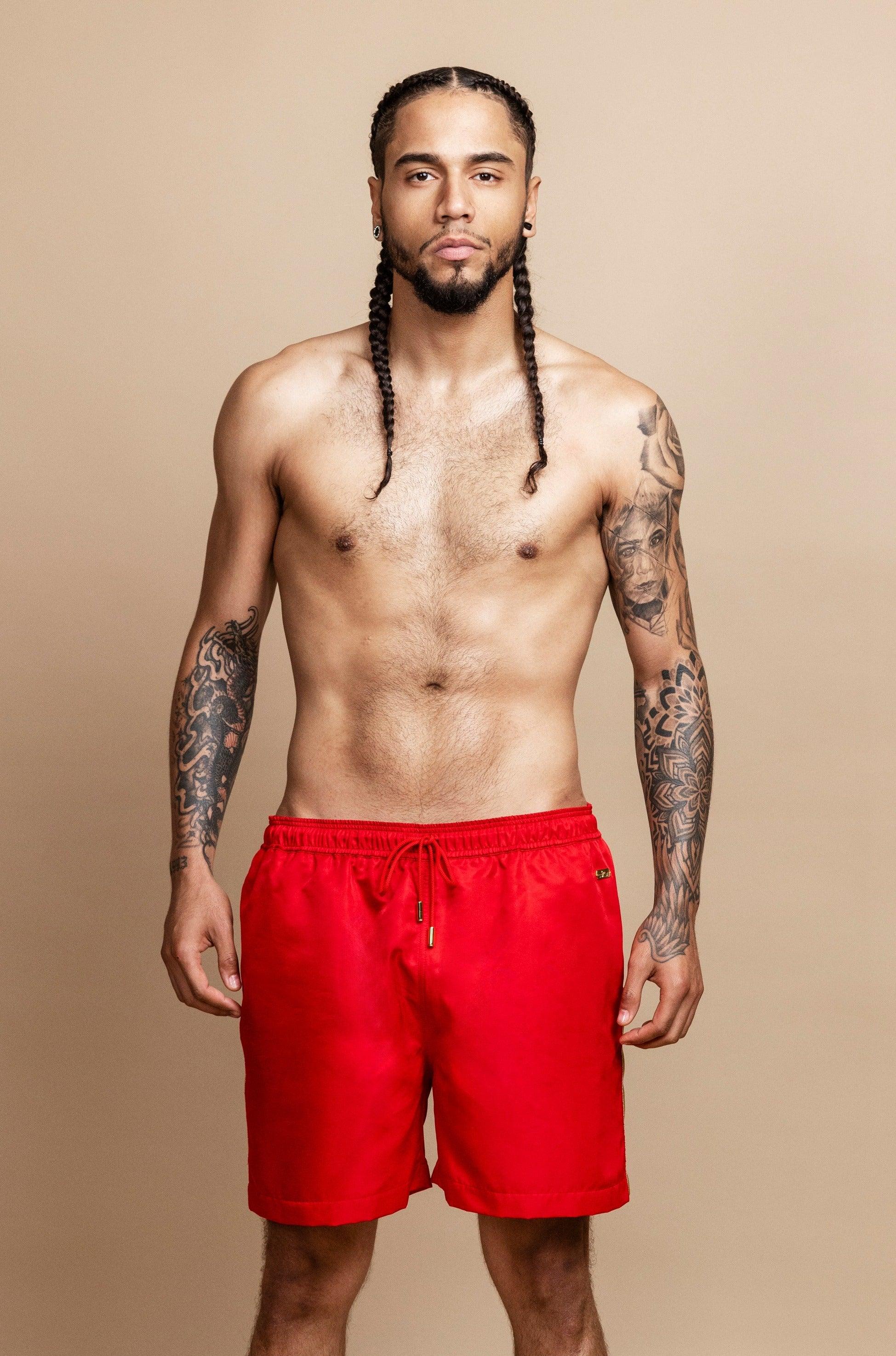 Scarlet Swim Trunks – Capri Swim™