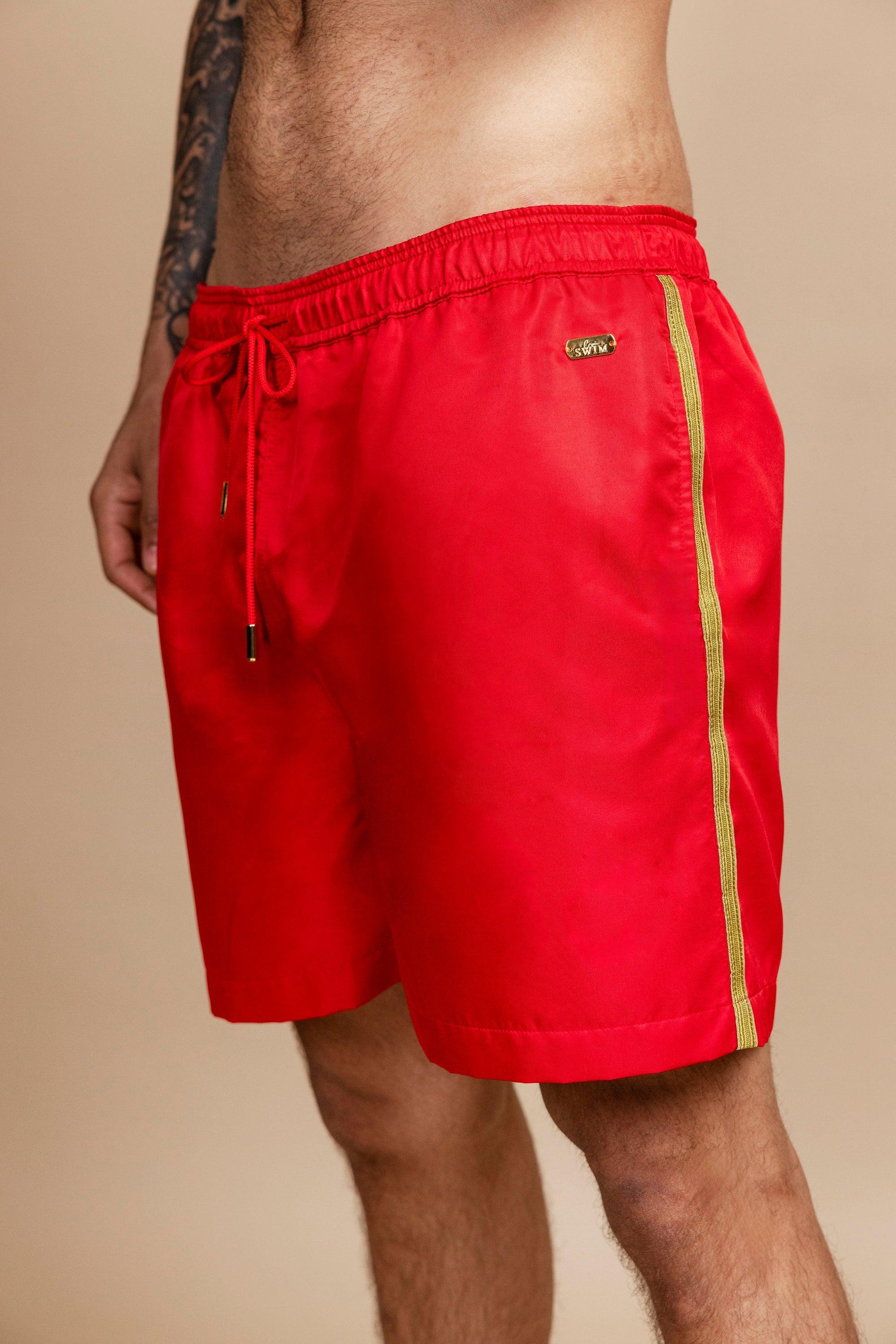 Scarlet Swim Trunks - Capri Swim™